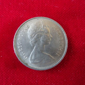 Steel core 5 pence (engelse munt)
