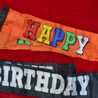 Happy birthday streamer