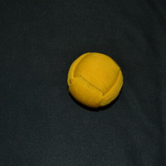 Monkey fist ball , final load, geel.