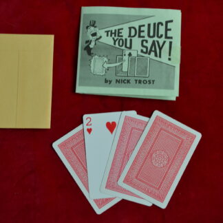 The deuce you say van Nick Trost