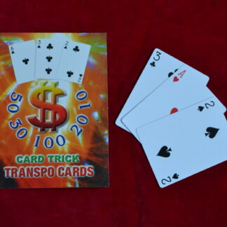 Transpo cards (ultimate three card monte)