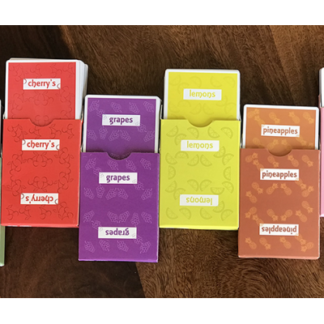 Flavors pears speelkaarten