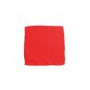 Zijden doek 20 cm x 20 cm rood (9 inch)