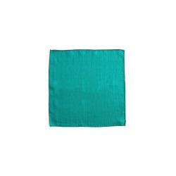 Zijden doek 20 cm x 20 cm licht groen (emerald)