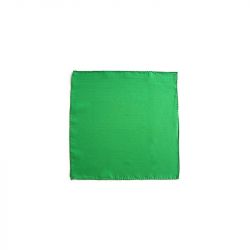 Zijden doek 45 cm x 45 cm groen
