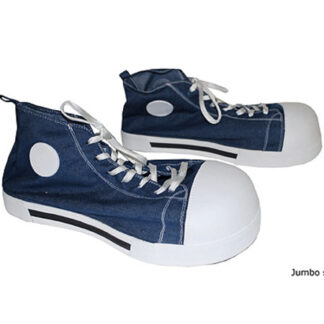 jumbo sneakers blauw (clowns schoenen)