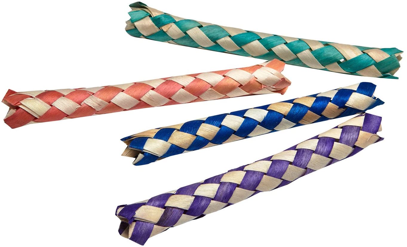 Chinese finger trap (vinger val ) bamboe