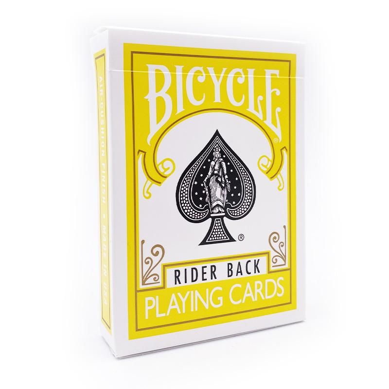 Bicycle speelkaarten, geel