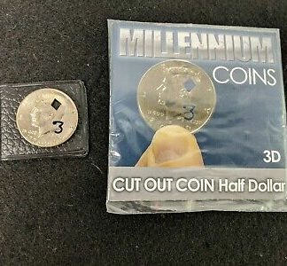 Cut out coin by Millenium coins
