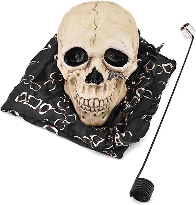 zombie floating skull