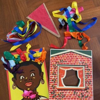 Topsy, het meisje met linten in het haar (tweede hands)