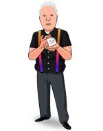 New 3 card monte, follow the kings  by Peter Pellikaan