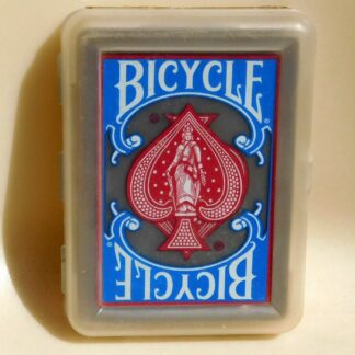 Bicycle Playing Cards - Clear (blue)