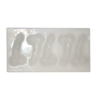 IJsblokjeshouder met penis vormen