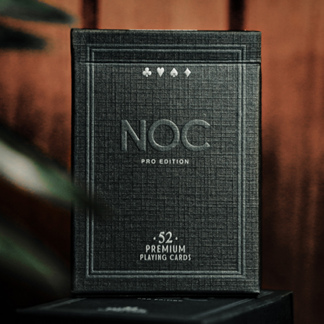 NOC Pro 2021 (Burgundy Red)(Greystone)(Jet Black)(Navy Blue) Playing Cards (set van vier)
