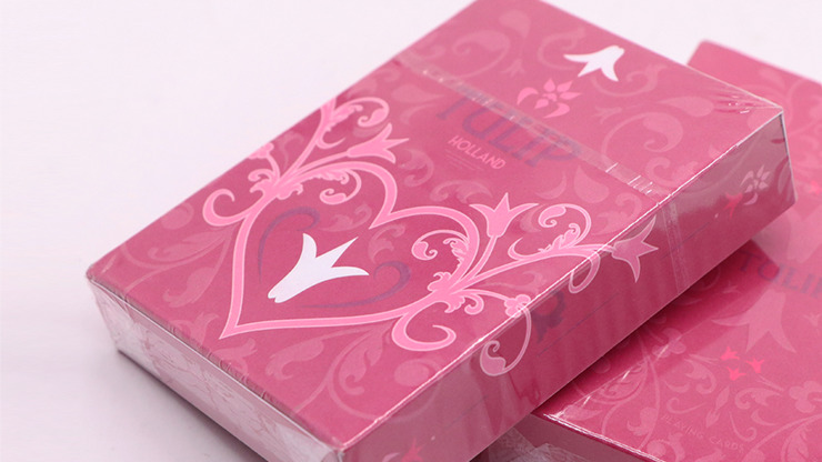 Pink Tulip Playing Cards Dutch Card House Company - Afbeelding 3