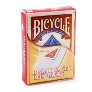 Bicycle - Blank faces/Red backs , full deck