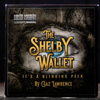 Shelby Wallet (Gimmicks and Online Instructions) by Gaz Lawrence and Mark Mason