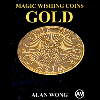 Magic Wishing Coins Gold (12 Coins) by Alan Wong - Trick