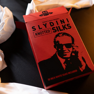 Slydini's Knotted Silks (White / 18 Inch) by Slydini & Murphy's Magic