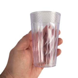 BOTTOMLESS GLASS PLASTIC