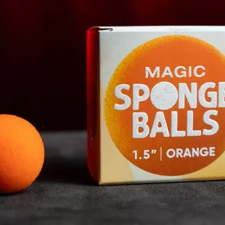 Magic Sponge Balls 4PK ORANGE 1.5" by Murphy's Magic