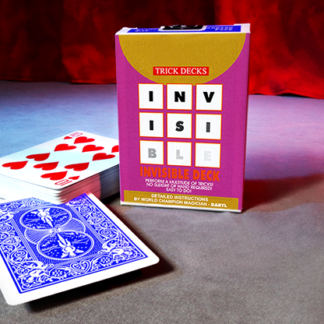 Invisible Deck Bicycle Mandolin (Blue)