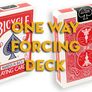 Mandolin Red One Way Forcing Deck (10 S)