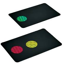Stoplight cards