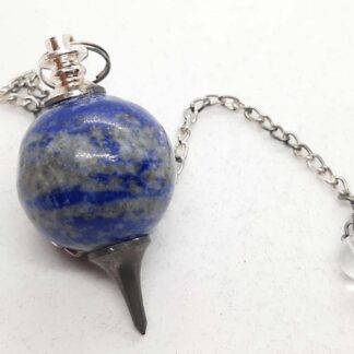 Pendel (bolvormig hout agaat)