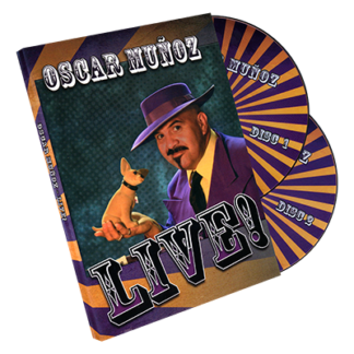 Oscar Munoz Live (2 DVD Set) by Kozmomagic