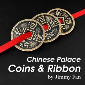 Chinese Palace Coins and Ribbon by Jimmy Fan