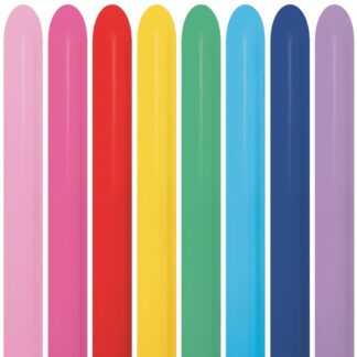 Semertex - 260 Modelling balloons - Fashion Assortiment - 100 Stuks