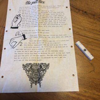 The pill box (drop out) tweedehands