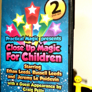 Close Up Magic for Children by Practical Magic, 2 dvd set, tweedehands