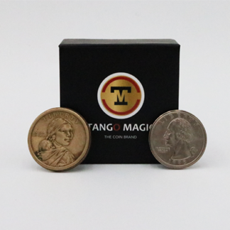 American Hopping Half w/One Dollar and One Quarter Dollar by Tango