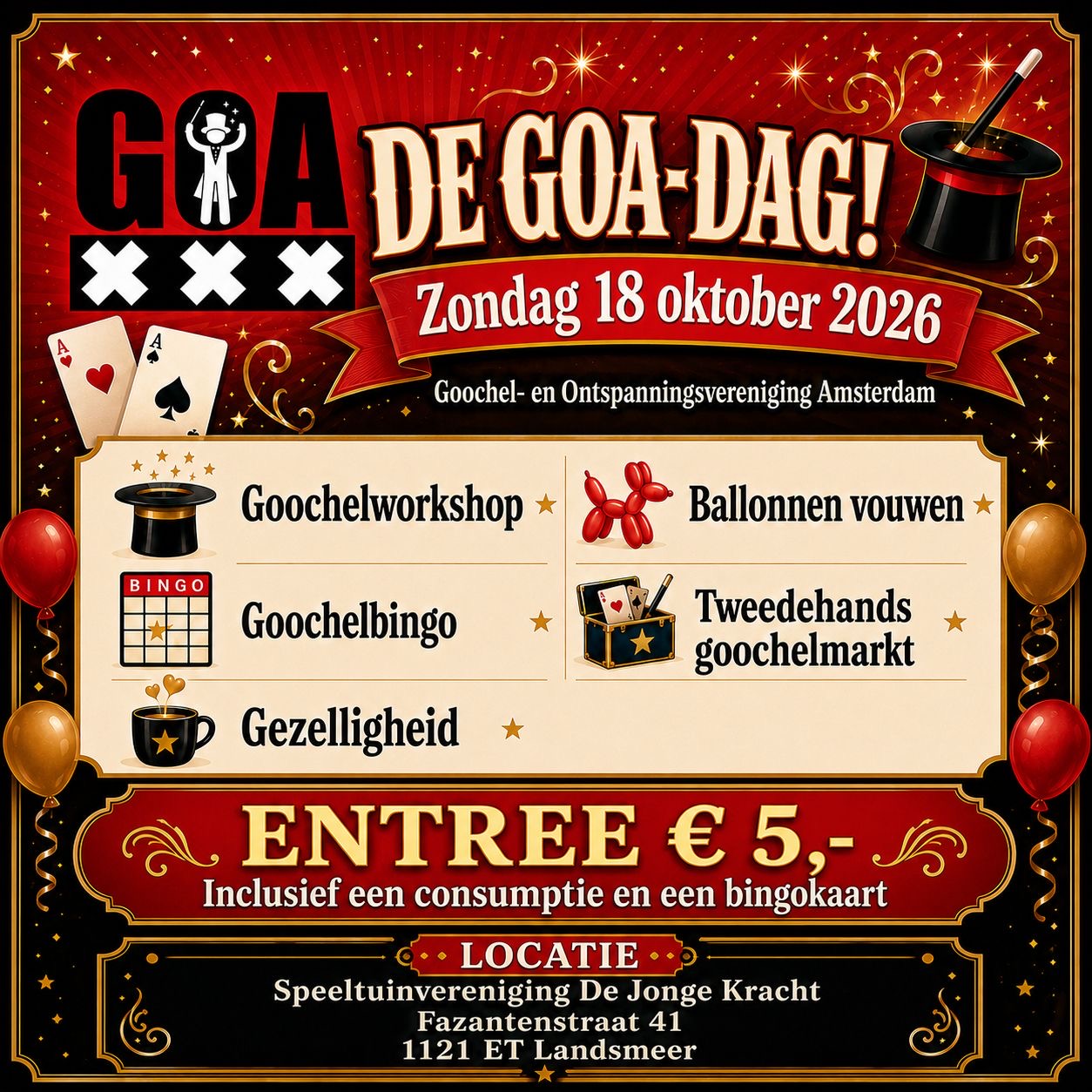 GOA dag (gezelligheid voor jong en oud)
